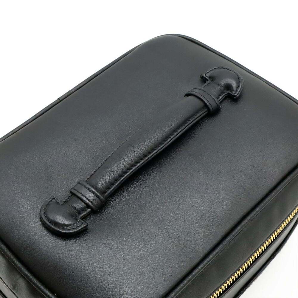 CHANEL Black Leather Pouch - Picture 5 of 10